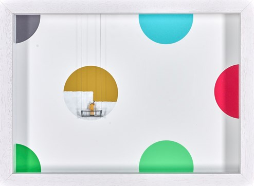 Scrubbed Out- Offset Spots by Roy's People - 3D Miniature Installation